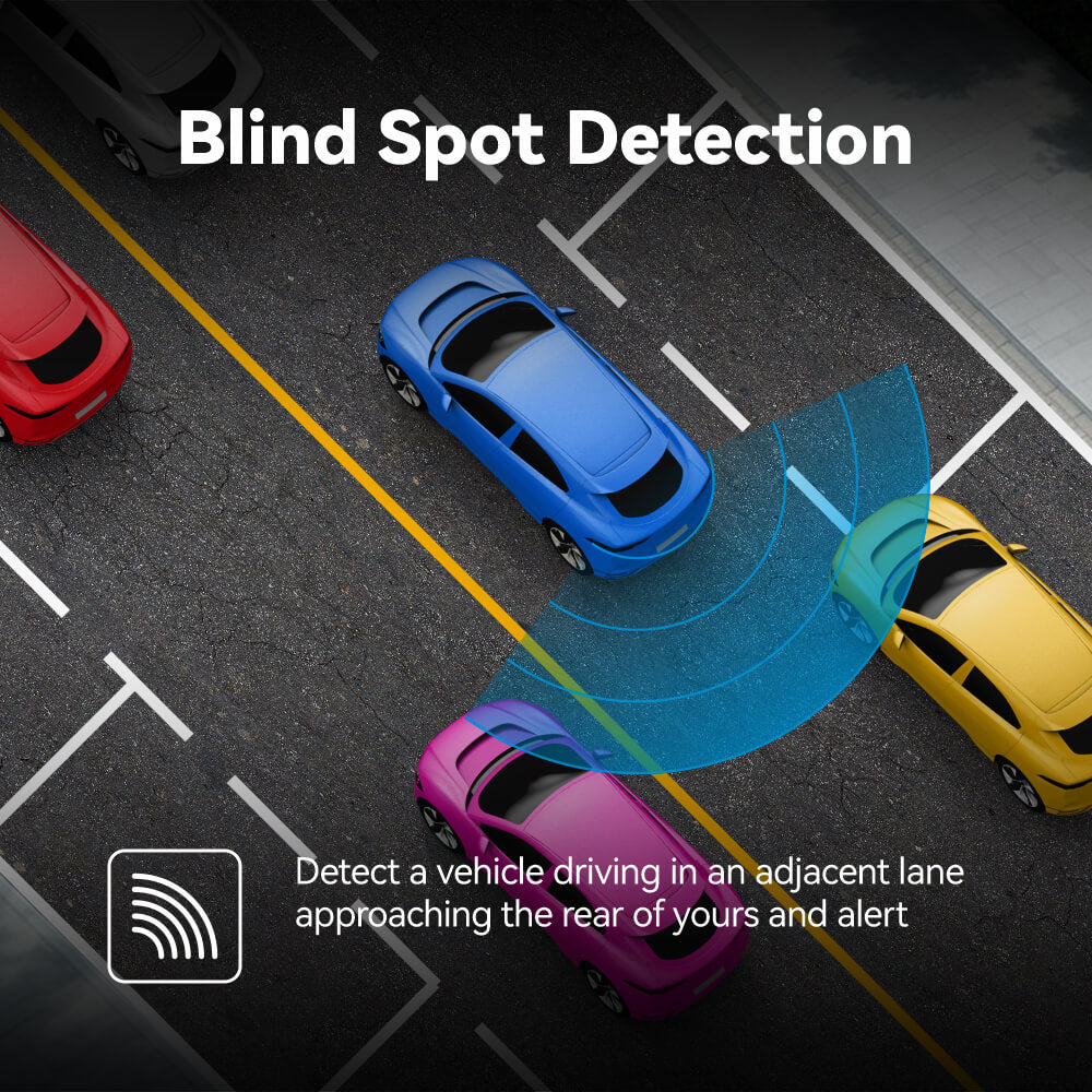Pelsee P12 Pro 4K Mirror Dash Cam, 12'' Rear View Mirror Camera Smart Driving Assistant w/ADAS and BSD,2160P Front and Rear Camera,Voice Control,Night Vision,Parking Monitoring,32GB Memory Card