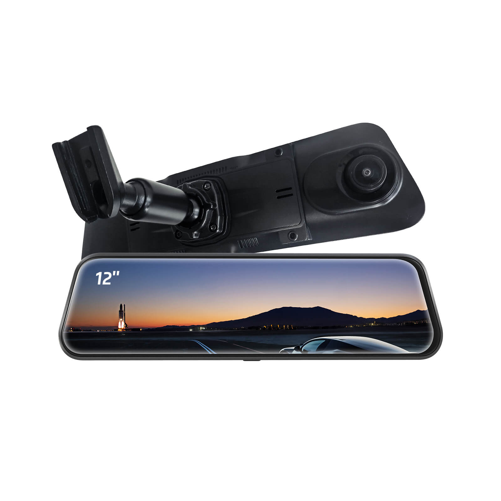 Bracket for 12‘’ Mirror Dash Cam Rear View Dash Camera Mount