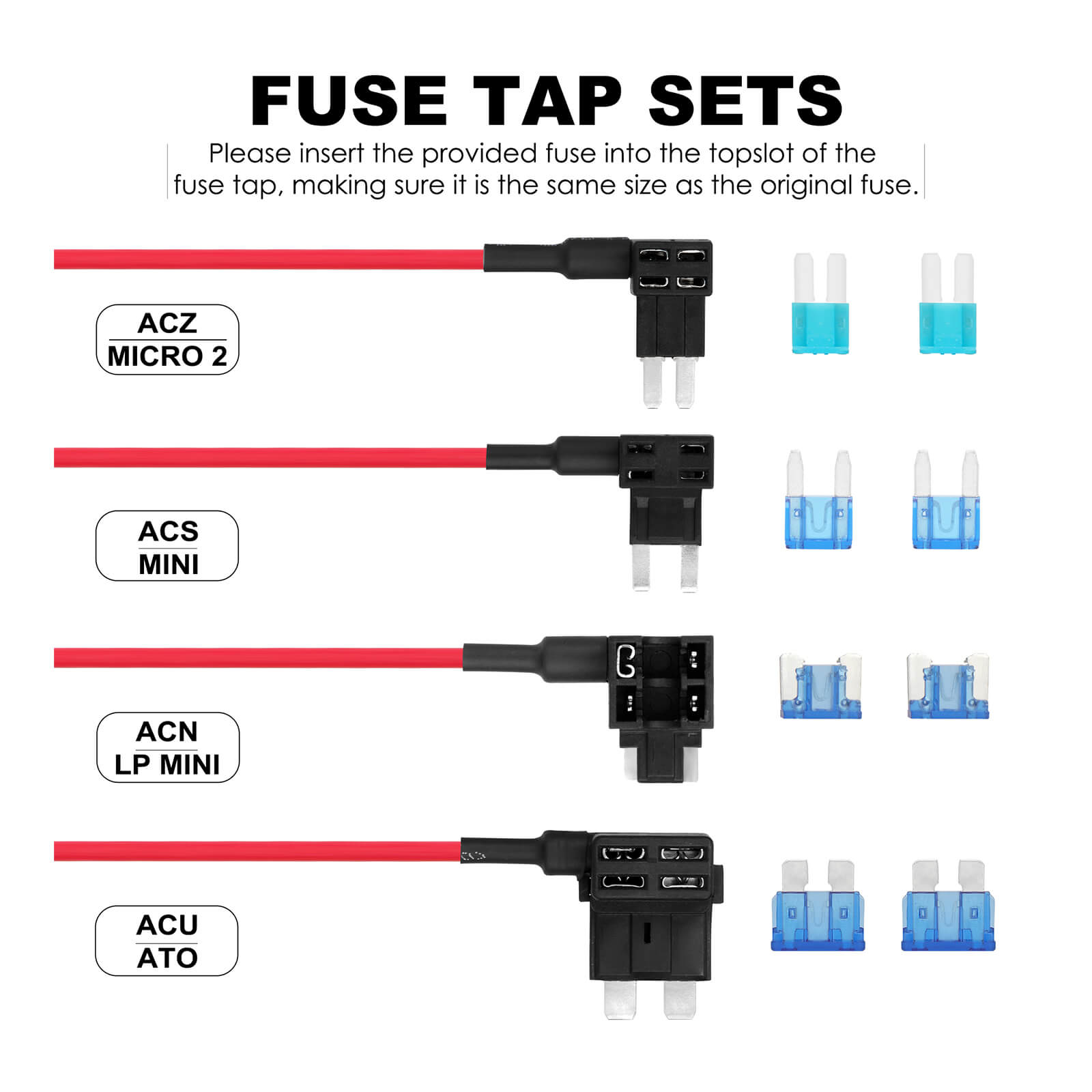 Dash Cam Hardwire Kit, Type-C Full Set Hard Wire Kit Fuse, 12V-24V to 5V Dash Camera Car Charger Cable Kit, Low Voltage Protection, LED Indicator, Double-4 Fuse Cable and Installation Tool