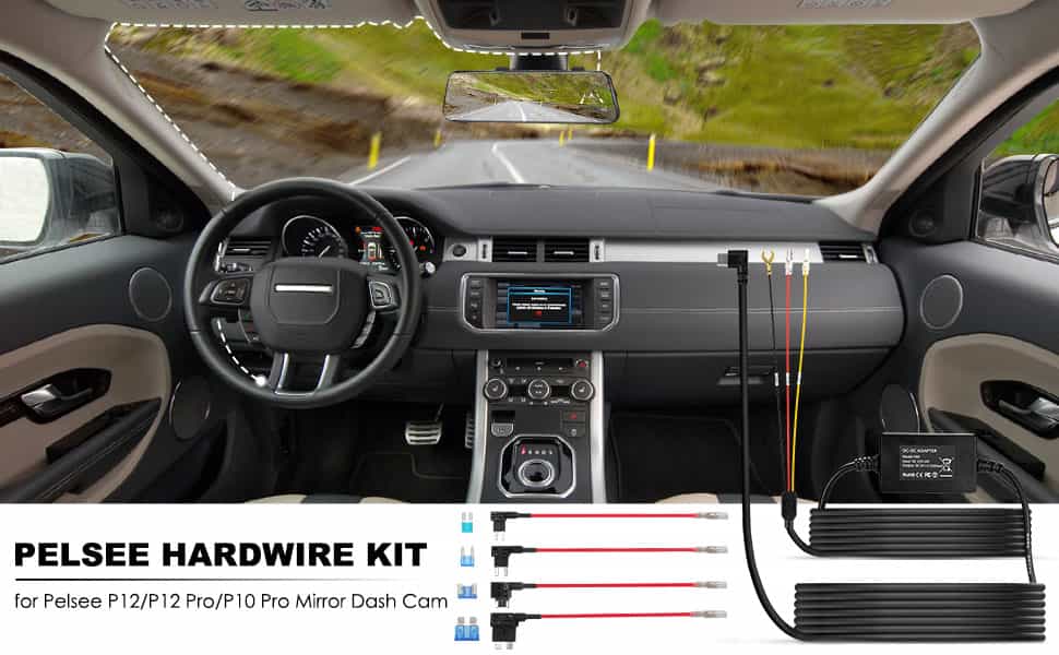 Dash Cam Hardwire Kit DC 12V 24V To 5V/2A Recorder Line with Fuse Tap Cable  Tool